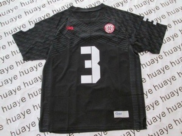 Taylor Martinez Nebraska Cornhuskers Jersey Black NCAA College Football Fan Wear